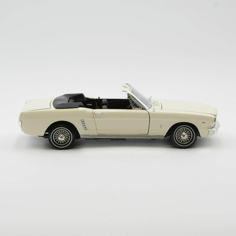 1964 1/2 Ford Mustang Convertible Cream 1/18 Diecast Car 1964 1/2 Ford Mustang Convertible Cream 1/18 Diecast Car