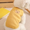 thumbnail image 5 of Summer Dog Shirt Cute Lightweight Soft Breathable Elastic Sleeveless Vest Suitable for Small and Medium Sized Dogs,Yellow,M, 5 of 5