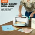 thumbnail image 2 of VEVOR Manual Die Cutting & Embossing Machine, Portable Cut Machines, 9 inch Opening Scrapbooking Machine Full Kit Included, For Arts & Crafts, Scrapbooking, Card Making and Crafting, White, 2 of 9