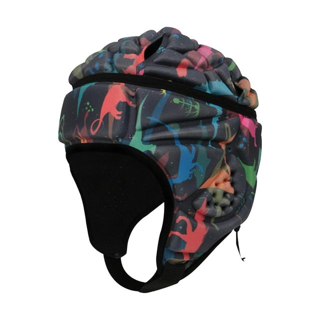 jinwen Casque de Rugby Chapeau de Gardien de But Protection Couvre-Chef pour Entraînement Sports Coloré