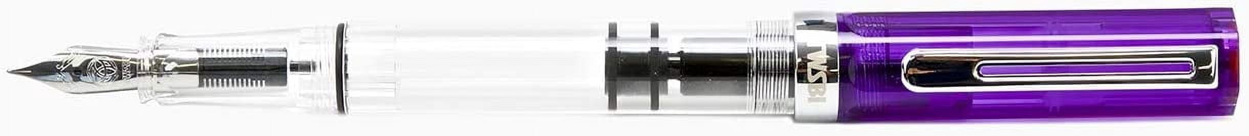 TWSBI ECO Transparent Purple Fountain Pen B nib
