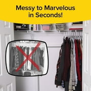 Original AS-SEEN-ON-TV, Ultra- Premium Hanger Hooks Triple Closet Space 18 PC Value Pack