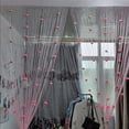thumbnail image 2 of Inteprter Dile adiós a las moscas con una cortina antimoscas de hilo rosa para puertas. Mosquiteras para puertas que mantienen alejadas a las Decoración del hogar do 1x2 m, 2 of 6