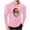 A01-Pink, variant on Jinhomg Big and Tall Graphic Tees Men Long Sleeve Cotton Shirts Crew Neck Cute Santa Claus T-Shirts Workout Xmas Holiday Pullover Tops