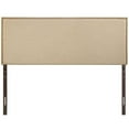 thumbnail image 3 of Hawthorne Collections Fabric Upholstered Queen Panel Headboard in Beige, 3 of 5