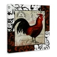 thumbnail image 4 of Stupell Industries Rooster & Vintage Post Animals Painting Wrapped Canvas Art Print Wall Art, 24 x 24, 4 of 8