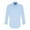 Pale Blue, variant on Premier Adult Poplin Stretch Long-Sleeved Shirt