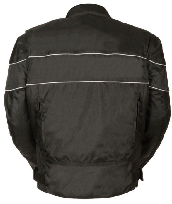 Black, 5X-Large NexGen Mens Nylon Jacket 