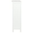 thumbnail image 4 of eHemco 3 Tier Storage Shelf Bookcase with 2 Arched Supports, 40 Inches Height, White, 4 of 7