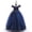 Blue, variant on Dpytoraw Girls Prom Gowns Wedding Birthday Party Princess Long Dresses Size 3-4 Years