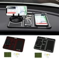 thumbnail image 3 of Spencer Non-Slip Phone Pad 4-in-1 for Car, Car Dashboard Anti Slip Phone Mat with 360° Rotating Phone Holder for iPhone 14 Pro Samsung Most Cell Phones, 3 of 8