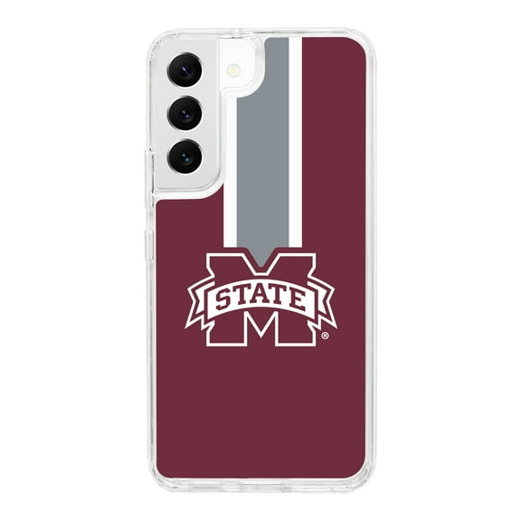 Mississippi State Bulldogs HD Phone Case for Samsung Galaxy S22 (Stripe) by Affinity Bands