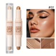 thumbnail image 2 of Highlighter Stick for Contouring Brow Highlighter Hard Candy Makeup and Concealing with Smooth Inner Corner Eye Highlighter Face Bake Blendable Formula Ideal for Makeup Spray Roll on, 2 of 8