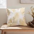 thumbnail image 4 of EGNMCR Pillow Case European-Style Gold-Embossed Cushion Covers Affordable Luxurious Sofa Cushion Covers Polyester Bedside Cushion Covers Polyester Pillowcase, 4 of 6