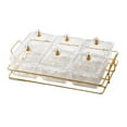 thumbnail image 1 of Candy Plate Fruit Box Small Snacks Divided Refreshment Tray Dried Fruit D Prof, 1 of 8