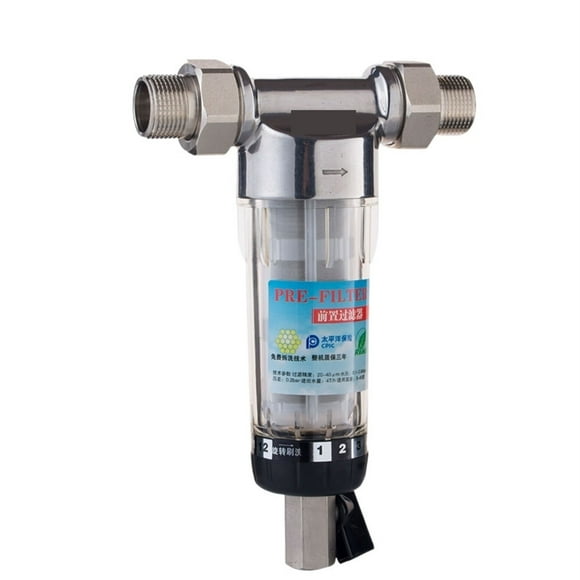 Stainless Steel Head Pre-filter Whole House Rotary Precipitation, Water Filter Central Pre-filtration Purification System ,Widely Used
