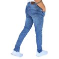 thumbnail image 2 of Pantalón de mezclilla stretch John Silver  Corte skinny Color azul claro, 2 of 3