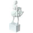 thumbnail image 2 of A&B Home Artificial White Marble Stone Lady Figurine - 9.5" x 6.5" x 20" - White, 2 of 7