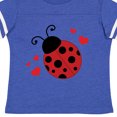thumbnail image 3 of Inktastic Lady Bug and Hearts Gift Toddler Toddler Girl T-Shirt, 3 of 4