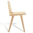 thumbnail image 6 of SAFAVIEH Couture Hattie Square Mid Back Counter Stool, Natural, 6 of 13