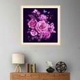 thumbnail image 3 of DIY Rose Butterfly Cross Stitch Color Flower Needlework 5D Resin Diamonds Embroidery Painting Picture, 3 of 10
