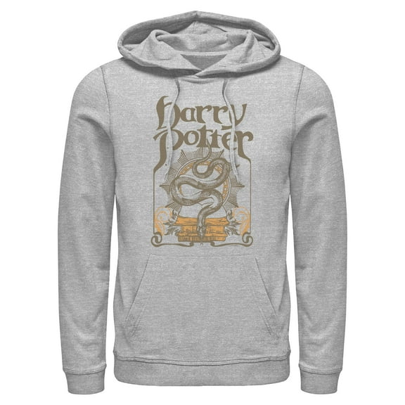 Mens Harry Potter Snake Symbol Lightweight Hoodie