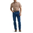 thumbnail image 2 of Wrangler® Men's and Big Men's Regular Fit Short Sleeve Western Shirt, Sizes S-5XL, 2 of 4