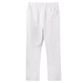 thumbnail image 3 of LVCBL Men's Summer Loose Casual Linen Long Trousers with Pockets Elastic Waist M-3XL, 3 of 5