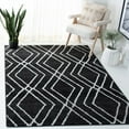 thumbnail image 2 of SAFAVIEH Adirondack Brianna Geometric Area Rug, Black/Light Grey, 5'1" x 7'6", 2 of 7