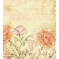 thumbnail image 3 of Vintage Duvet Cover Set, Double Exposure Background Roses and Lettering Love Words Once upon a Time Theme, Decorative 3 Piece Bedding Set with 2 Pillow Shams, King Size, Cream Pink, by Ambesonne, 3 of 3