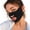 Black, variant on UPF 50+ UV Face Mask for Women, Open Nose Mouth Ice Silk Sun Protection Face Cover for Golf Driving Running