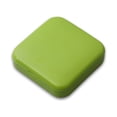 thumbnail image 1 of Mini Boîte à Pilules 2 Compartiments Rangement Quotidien Accessoires Ménagers Boîte Conteneurs de Voyage Portables Distributeur Ménager pour Sac à Main Vert, 1 of 6