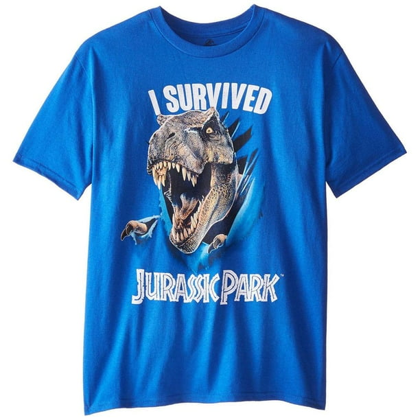Jurassic Park I Survived Youth T Shirt Walmart