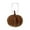 Brown, variant on 1 Pc Mini Artificial Pumpkin Decorations, Hanging Fake Faux Velvet Foam Fabric Pumpkins Decoration,Ideal for Artificial Fall and Halloween Pumpkins for Tabletop, Mantel, Holiday Party Decor, 2 inch