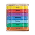 thumbnail image 1 of Étui à Pilules Boîte de Rangement pour Médicaments avec Multiples Compartiments Sans BPA Imperméable Anti-Humidité Boîte Organisatrice Hebdomadaire pour Pilules, 1 of 7