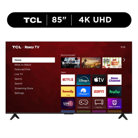 TCL 85" 4K UHD Smart Roku TV - 85S41BR