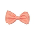thumbnail image 1 of Gravity Threads Tuxedo Solid Color Bow Tie, Peach, 1 of 1