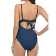 thumbnail image 3 of Anferry Women's Scalloped One-Piece Swimsuit Monokini Swimwear, 3 of 6