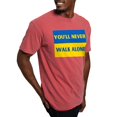 thumbnail image 4 of CafePress - You'Ll Never Walk Alone Pro Ukraine T Shirt - Mens Comfort Colors Shirt, 4 of 5