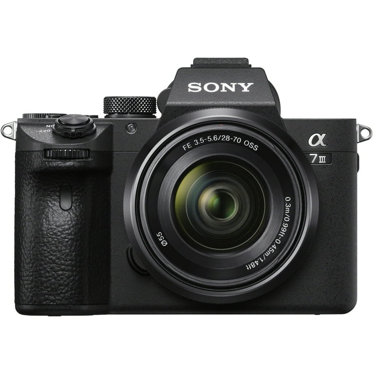 Sony a7III Full Frame Mirrorless Camera ILCE-7M3KB with 2 Lens SEL2870 FE  28-70mm F3.5-5.6 OSS, SEL50F18F FE 50mm F1.8 Set