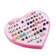 thumbnail image 1 of 36 pares de de cristal de estilos para mujer y niña con una Hugo  pendientes de botón para las mujeres, 1 of 6