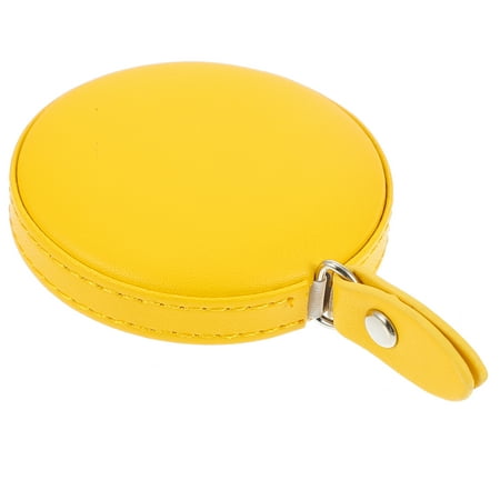 

1pc PU Leather Measuring Tape Household Tape Measure Body Measuring Tape