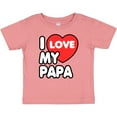 thumbnail image 3 of Inktastic I Love My Papa Boys or Girls Baby T-Shirt, 3 of 5