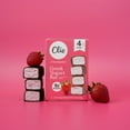 Clio Strawberry Greek Yogurt Bar in Chocolatey Coating, 1.76 oz, 4 Ct