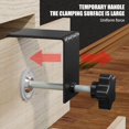 thumbnail image 5 of HWZWT 304 Stainless Steel Adjustable Cabinet Mounting Clamp Cabinet Clamp Tool Drilling Guide Design Heavy Duty Stainless Steel Adjustable Cabinet Mounting Clamp Cabinet Clamp Tool Dril, 5 of 5