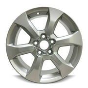 Road Ready 17" Aluminum Alloy Wheel Rim for 2009- 2014 Toyota Rav4 17x7 inch Silver 5 Lug