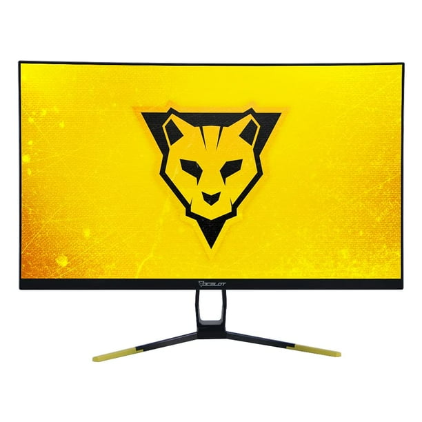 OCELOT GAMING Monitor 27'' Pulgadas OGM27-01. Panel IPS, Plano, Full HD, Frameless, 1920 X 1080px, 144HZ, 1-2 ms, 3 Puertos HDMI 1 Puerto Display Port, Compatible Free Sync, Negro (Reacondicionado)