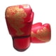 thumbnail image 4 of Guantes de entrenamiento de boxeo, manoplas de entrenamiento, cómodos, ligeros, protectores de golpeo. niños rojos, 4 of 8