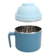 thumbnail image 5 of Bienvenido Fiambrera portátil de acero inoxidable 304 con aislamiento de doble capa, contenedor de fideos para alimentos, color azul, 5 of 8