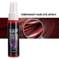thumbnail image 3 of Pongnas Tinte capilar Temporal, Tinte para el Cabello Rojo, Spray colorante Temporal para el Cabello 30ml(Rojo) Peluquería o Afeitado Octpeak NO, 3 of 7